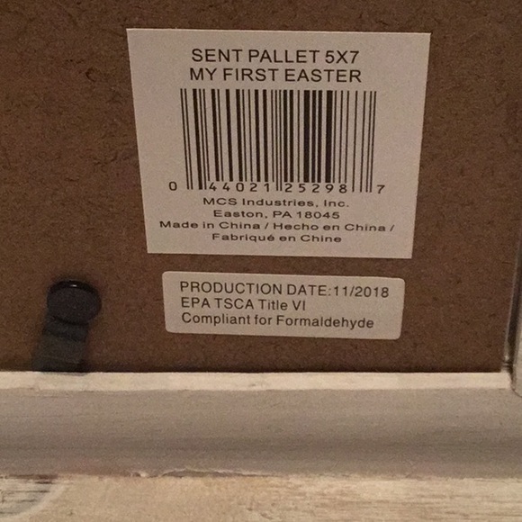 Easter Frame with Stand. My First Easter. New Baby. Home Holiday Gift, Grandma - Picture 5 of 6